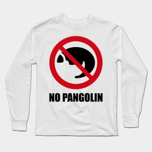 NO PANGOLIN - Anti series - Nasty smelly foods - 25B Long Sleeve T-Shirt